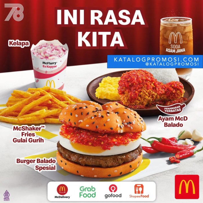 Menu Ayam Mcd Terbaru