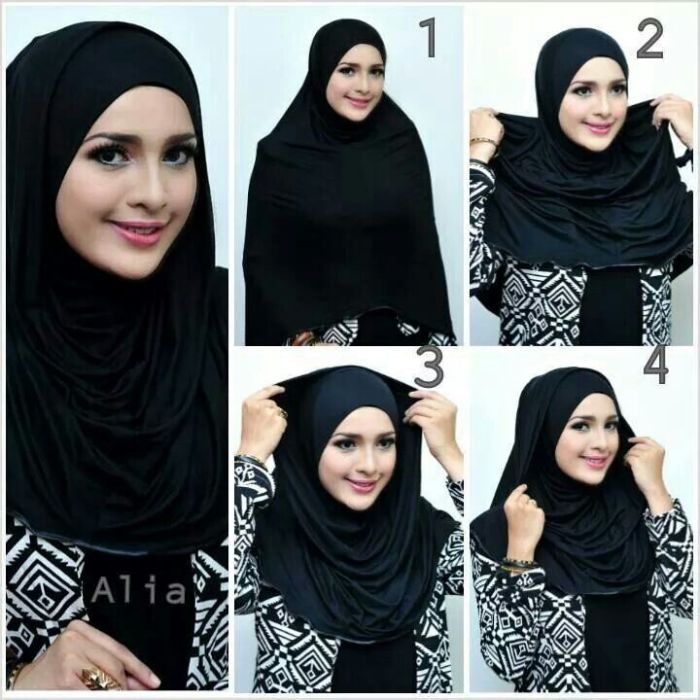 Hijab styles step scarf tutorials modern ways tutorial party fashion easy wedding stylish style wear wears hijabs simple fashionglint eid