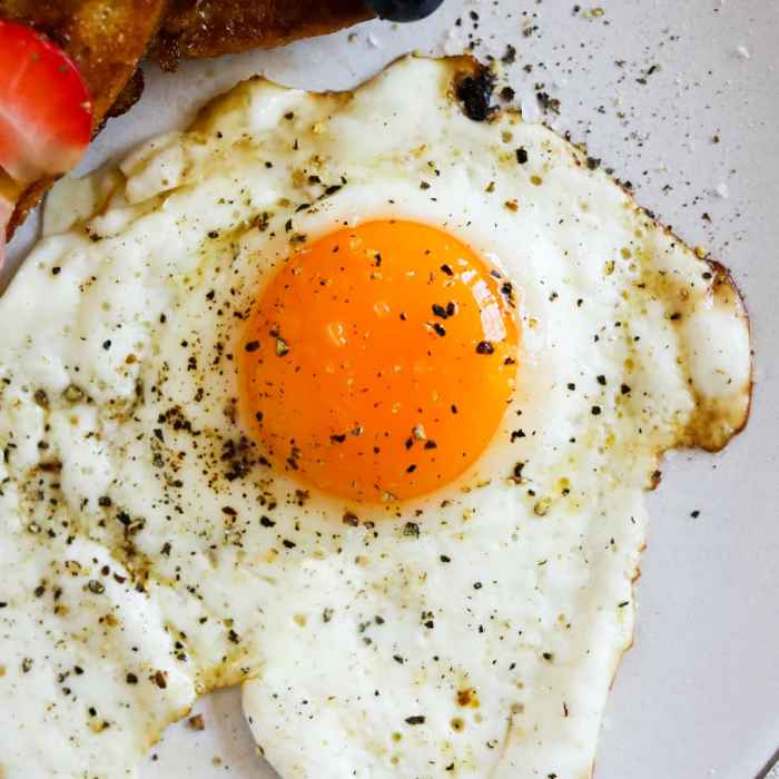 Eggs fried fry poach brownies cadbury delishably